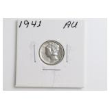 1941 Mercury Dime