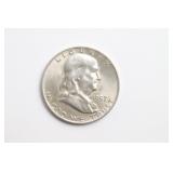 1957-D Franklin Half Dollar
