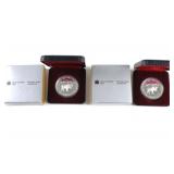 (2) 1985 National Parks Canadian Silver Dollar