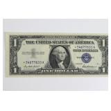 Series 1957 One Dollar Silver Certificate Star Not