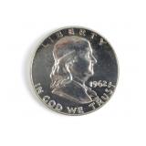 1962 Proof Franklin Half Dollar
