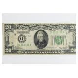 Series 1928 Twenty Dollar Fed Res Note