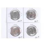 (4) 1oz Silver Maple