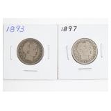 (2) Barber Quarters. 1893 & 1897