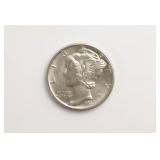 1939-D Mercury Head Dime