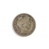 1912-D Barber Half Dollar