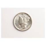 1942-D Mercury Head Dime
