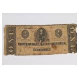 1864 Richmond Confederate $1 - E