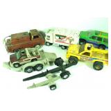 (8) Nylint Trucks & Trailers. 8" - 12"