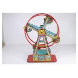 J Chein Tin Litho Hercules Wind Up Ferris Wheel