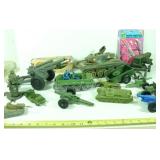 Lot of Misc Plastic military vehicles