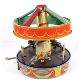 Wolverine #30 Merry Go Round Carousel Tin Toy