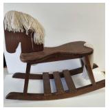 Childs Wooden Rocking Horse  22" x 30" - NO SHIPPI