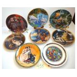 (8) Ceramic Collector Plates see photos