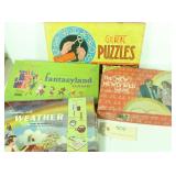 (4) Vtg Family Games/Activites