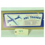 Vtg Mono Line ABC Trainer Flying Model Plane