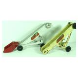 (2) Vtg Buddy L Portable Scoop-N-Load Metal Toys