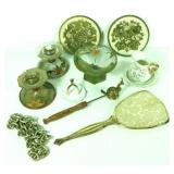 Vtg Gold Colored Trinkets & Decor