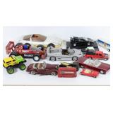 (12) Vintage Metal Vehicles/Trailers