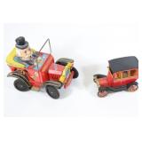 Tin Toys - Willy The Walking Car, etc.