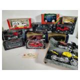 (11) Die Cast Cars, Trucks & Motorcycles