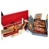 Gilbert Chemistry Set & Western Pine Tool Set