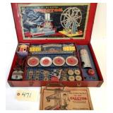 Gilbert Electric Erector Set with Metal Case