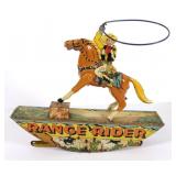 Marx Range Rider Wind-Up Toy Cowboy