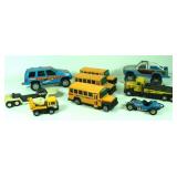 (9) Vtg Buddy L Metal & Plastic Toys