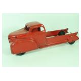 1930s Marx Pressed Steel Truck Cab & Frame 15 1/2"