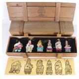 Thomas Pacconi Christmas Ornaments in Wood Crates