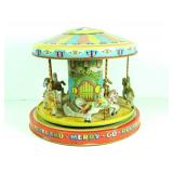 J Chein Tin Litho PlayLand Merry Go Round
