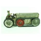 Vtg Marx 6 Wheel Reversible Tractor