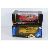 (2) Vintage Metal Die Cast Cars.