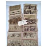Stereo View Cards incl Military, Span-Am War