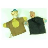 Vtg Yogi Bear & Laughing Boy Puppets