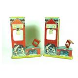 (2) Tin Litho Wolverine Coal Loaders - Incomplete