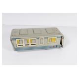 1950s MRK Tin Litho Pull Behind Camper Trailer