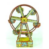 Vtg J Chein Tin Litho Hercules Ferris Wheel