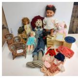 Dolls, Furniture, Plush etc.