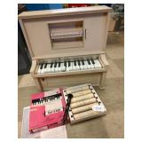Piano Lodeon Toy Sing-a-Long Player Piano J. Chein