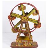 J. Chein Hercules Ferris Wheel Tin Litho Wind Up T