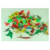 Lot of Plastic Prehistoric Figures/includes minis
