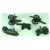 5 Metal Assorted Metal Pencil Sharpeners