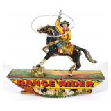 Marx Range Rider Wind-up Tin Lasso Toy