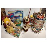 Toy Lot - Vintage, M & M, Fisher Price, etc.