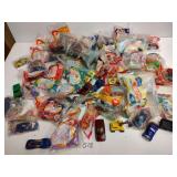 Large Lot of Hot Wheels Happy Meal Toy Cars