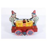 Wyandotte Hoky Poky Tin Litho Wind-up Toy 7" x 6"