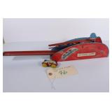Wolverine No. 28A Tin Jet Roller Coaster & Car