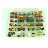 (24) 1981 Matchbox cars in Plastic Display Case